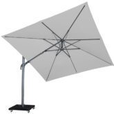 Zweefparasol Marbella T2 3×3 Light Grey