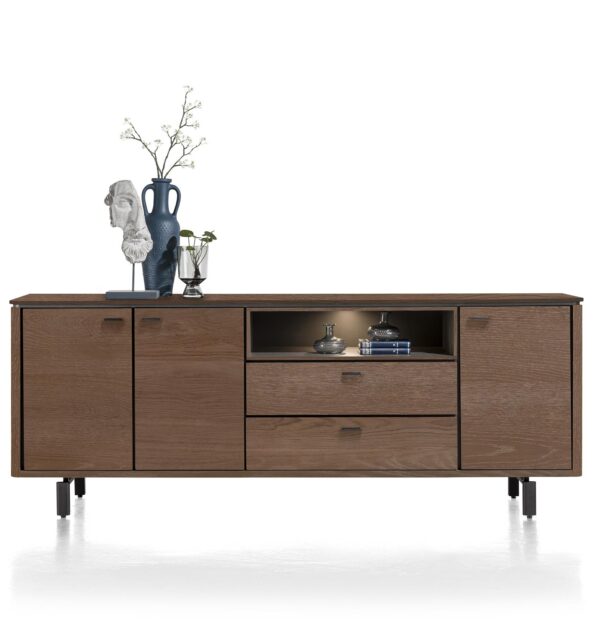 Henders en Hazel Livada dressoir 210 cm choco brown