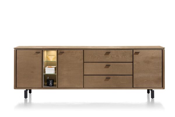 Henders en Hazel Livada dressoir 240 cm Railway brown