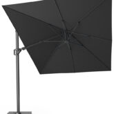 Platinum Zweefparasol Challenger T2 350×260 Faded Black Premium