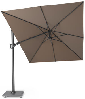 Platinum Zweefparasol Challenger T2 350x260 Havanna Premium