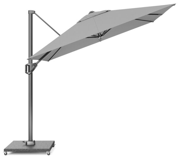 Platinum Zweefparasol Voyager T1 250x250 Light Grey