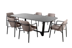 Yoi Diningset Teeburu Youkou Heather Beige