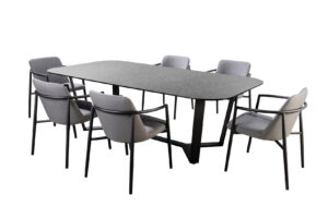 Yoi Diningset Teeburu Youkou Flanelle Grey