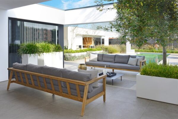 2020 M&L Reclaimed teak Duke sofa - Aluminium Kick coffee table_preview