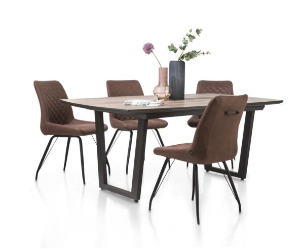 Henders en Hazel Copenhagen eettafel 190 x 98 cm uitschuif