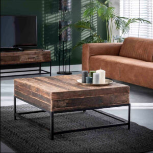 Lodge salontafel 90 x 90 cm