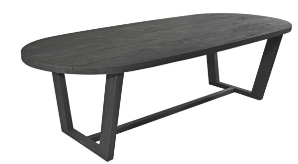 Max & Luuk Lauren Table Teak 270x110 cm Charcoal