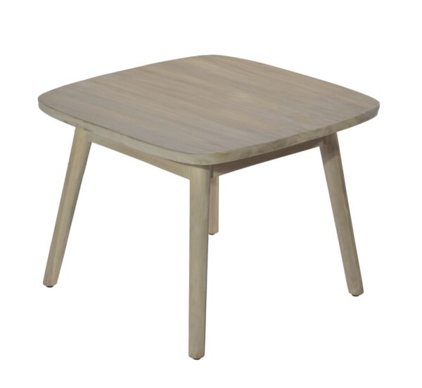 Max & Luuk Lennon Side Table Teak 60x60 cm Aged