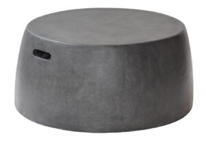 Max & Luuk Nick Coffee Table, Stool XL fiberglass Lava