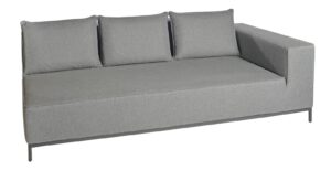 Max & Luuk West 3 Seater End Left