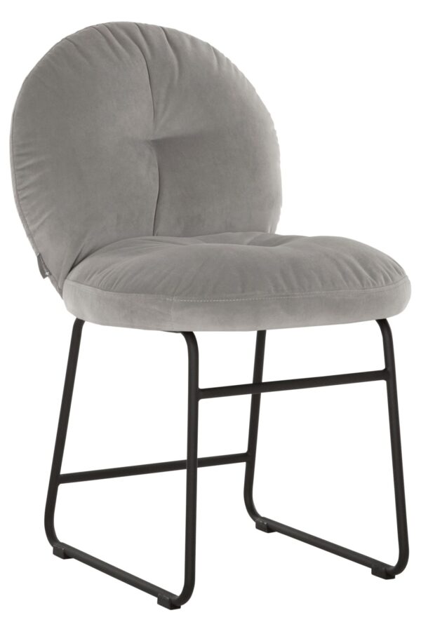 Must Living Bouton eetkamerstoel grey