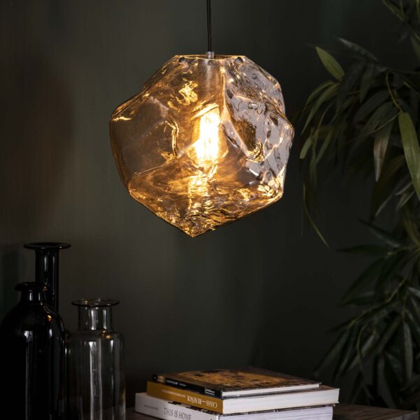 Rock hanglamp chromed