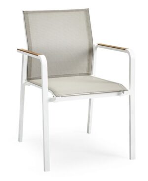 Suns Tutti Diningchair Wit-Camel