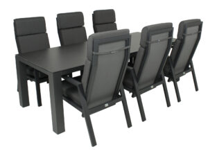 Diningset Torino Tafel 240 + Atlanta standenstoel