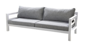 Yoi Midori 3 seater alu white mixed grey