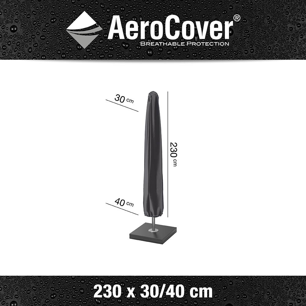 rand laten we het doen logboek Aerocover 7980 Parasolhoes H230x30- Vivaldi XL