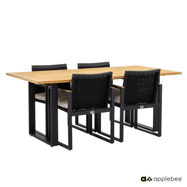 Apple Bee Dominica Diningset + Tafel Condor