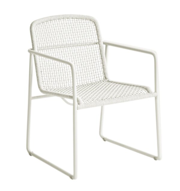 Borek Mira Rope Chair White-taupe