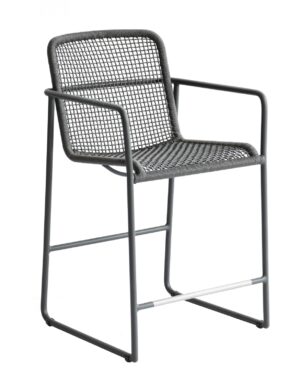 Borek Mira high-diningchair Dark Grey