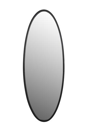 Matz spiegel ovaal large zwart