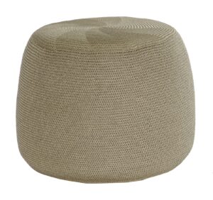 Max & Luuk Crochette Pouffe Taupe