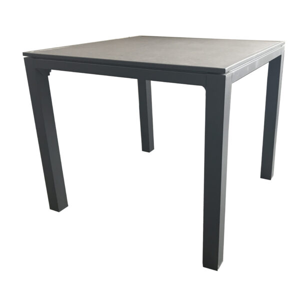 Tuintafel Romane 84x84 Alu-Ceramic Concrete