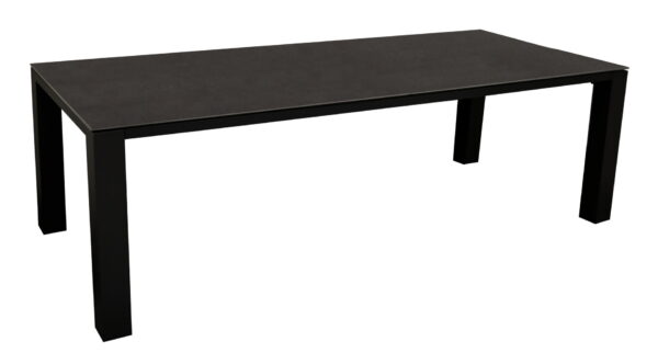 Tuintafel Torino 240 Alu Black Ceramic Kedra Black