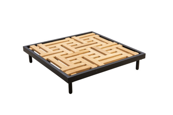 Yoi Natsu Coffeetable L alu black-teak