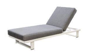 Yoi Kazoku lounger white mixed grey