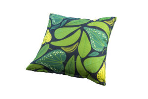 Yoi Sierkussen 50x50 leaves yellow and green