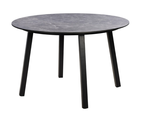 Yoi Teeburu Table 120 black concrete