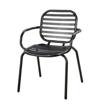 Yoi Tomo dining chair alu black