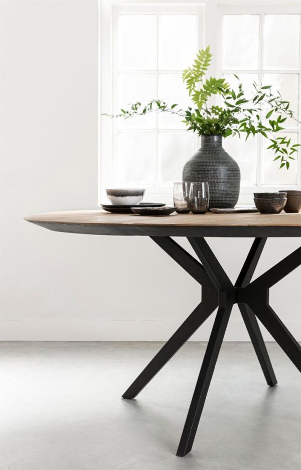 DTP Home Metropole eettafel 130 cm rond sfeer