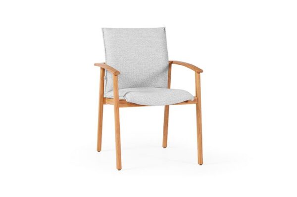 Suns Florine armchair Soft Grey Teak