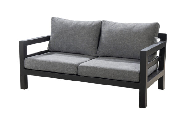 Yoi Midori Sofa 2 seater alu black panther black