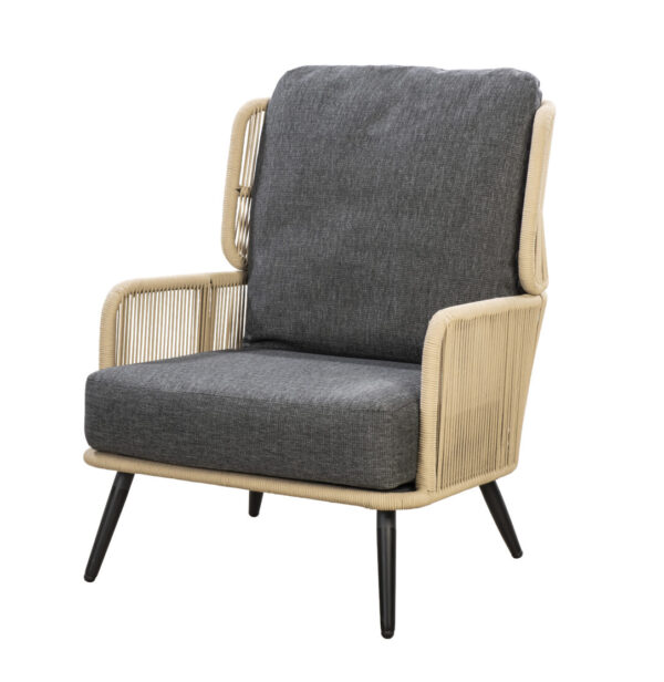 Yoi Tsubasa Fauteuil Black Naturel Panther