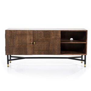 Eleonora Isa tv meubel 130 cm donker bruin