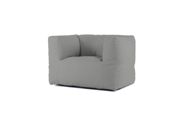 Bryck Chair One Seat Smooth Silver