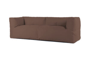 Bryck Couch Three Seat Brown