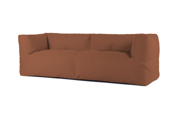 Bryck Couch Three Seat Orange