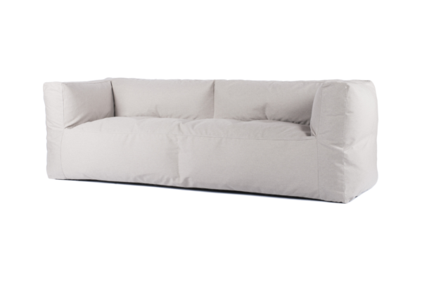 Bryck Couch Three Seat Smooth Semi-White