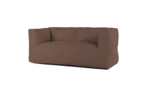 Bryck Couch Two Seat Brown