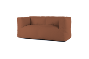 Bryck Couch Two Seat Orange