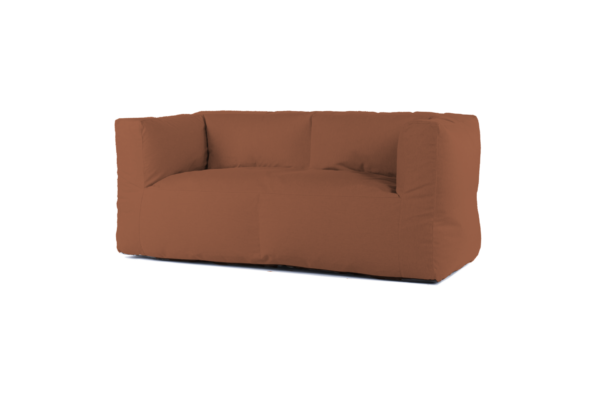 Bryck Couch Two Seat Orange