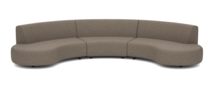 Bubalou Bended Sofa Charcoal