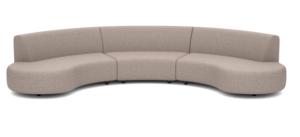 Bubalou Bended Sofa Light Taupe