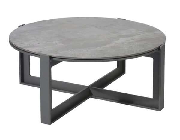 Borek Faro Coffeetable Alu-Dekton Ø83