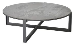 Borek Faro Coffeetable Ø123 Alu-Dekton