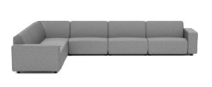 Bubalou Icon 10-zits Lounge Steel